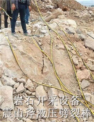 衡陽珠暉代替破碎錘大理石開采機械報價及施工方案